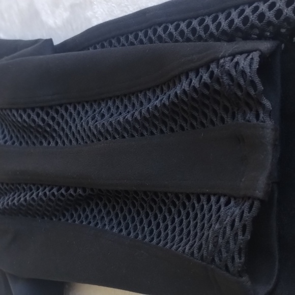 Bombshell Mohawk Leggings Mesh Side Panel Black L - XL - Picture 2 of 16